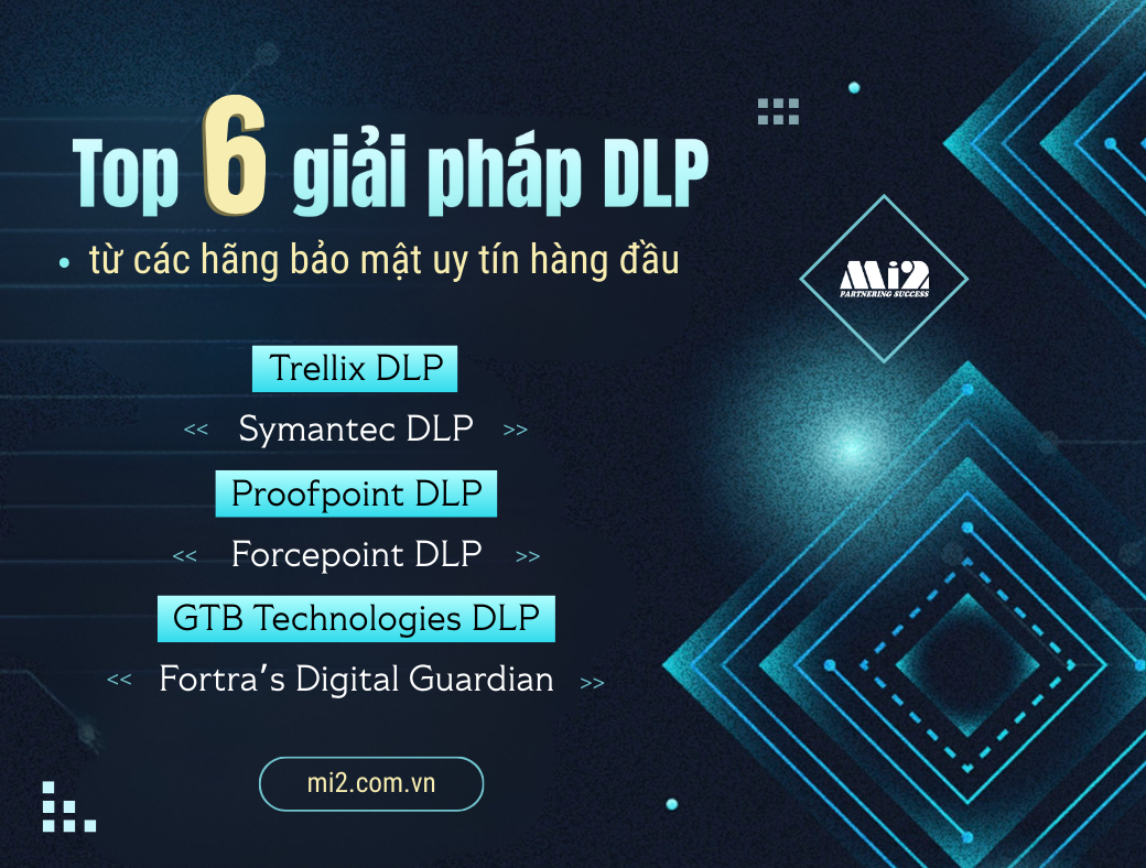 Top 6 giải pháp DLP từ các hãng bảo mật uy tín toàn cầu